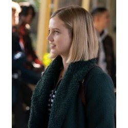 Honor Society Angourie Rice Green Coat
